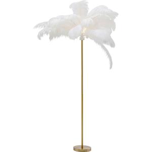 Stehleuchte Feather Palm Weiß 165cm