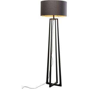Stehleuchte Timon Schwarz 160cm