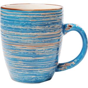 Tasse Swirl Blau