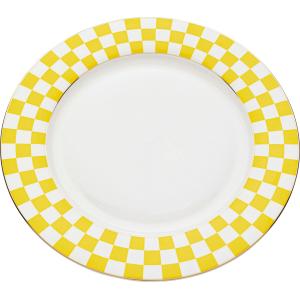Teller Harlequin Gelb Ø27cm