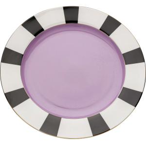 Teller Harlequin Lila Ø31cm