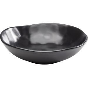 Teller Tief Organic Black Ø22cm
