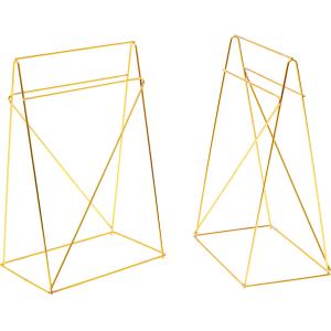 Tischbock Polar (Paar) Brass Matt 31x49cm