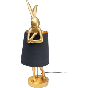 Tischleuchte Animal Rabbit Gold/Schwarz 68cm