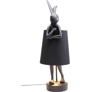 Tischleuchte Animal Rabbit Matt Schwarz 68cm