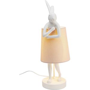 Tischleuchte Animal Rabbit Weiß/Rosa 50cm