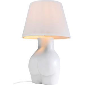 Tischleuchte Donna Weiß 48cm