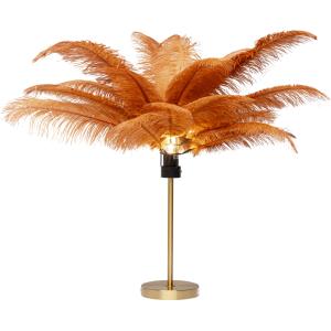 Tischleuchte Feather Palm Braun 60cm