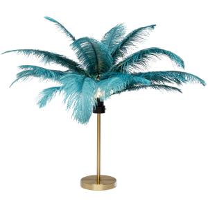 Tischleuchte Feather Palm Grün 60cm
