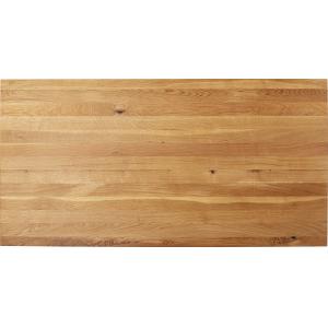 Tischplatte Tavola Schweizer Kante Eiche 180x90