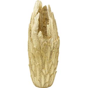 Vase Feathers Gold 80