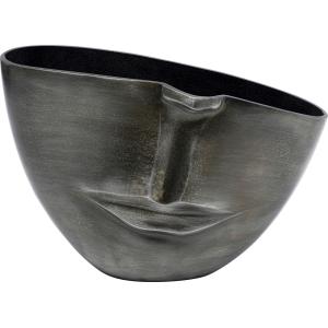 Vase Half Face Anthrazit 31cm