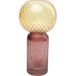 Vase Marvelous Duo Gelb Lila 31cm