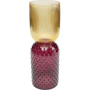 Vase Marvelous Duo Gelb Lila 38cm