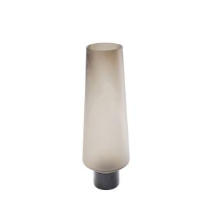 Vase Noble Ring Braun Matt 40cm