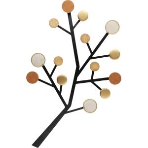 Wandgarderobe Bubble Tree Metallic 112cm