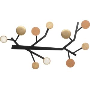 Wandgarderobe Bubble Tree Metallic 40cm