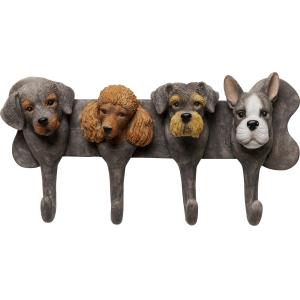 Wandgarderobe Dog Family 31cm