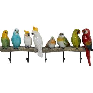 Wandgarderobe Exotic Birds