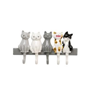 Wandgarderobe Singing Cats 35cm
