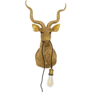 Wandleuchte Animal Goat Gold 45x74cm