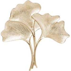 Wandschmuck Ginkgo Gold Klein