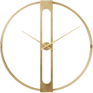 Wanduhr Clip Gold Ø107cm