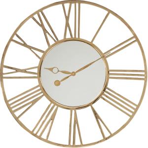 Wanduhr Giant Gold Ø120cm