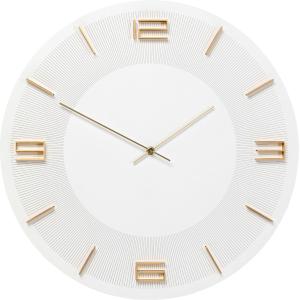 Wanduhr Leonardo Weiß/Gold Ø49cm
