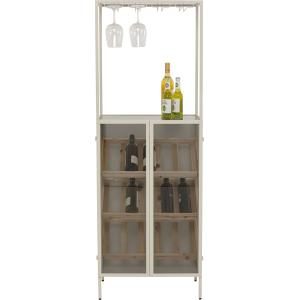 Weinregal Porto Bar Greige 60x170cm