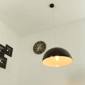 Bauhaus Pendelleuchte Pendellampe in Schwarz