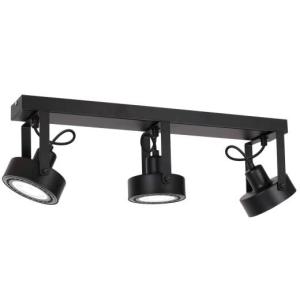 Spot Strahler Schwarz GU10 Retro Design Metall