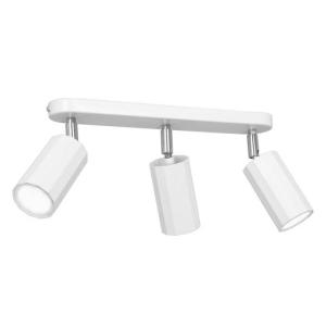 Spot Strahler Decke Weiß 3 flammig GU10 Metall