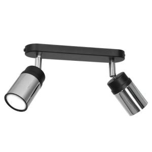 Spot Strahler Modern Metall schwenkbar Schwarz