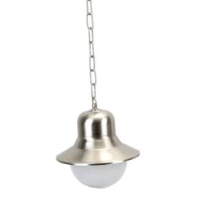 Pendelleuchte Nickel Echt-Messing Ø23cm Terrasse