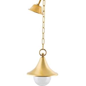 Außenlampe Terrasse aus Messing Ø21cm E27