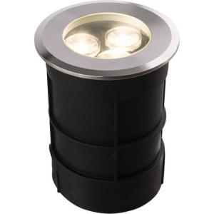 LED Bodenstrahler FIONA Chrom Alu IP67 Lampe Spot