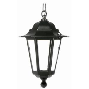Rustikale Außenlampe HYSAIA Schwarz IP44 E27 elegant