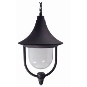 Stilvolle Außenleuchte Schwarz Rustikal Aluminium Ø29cm