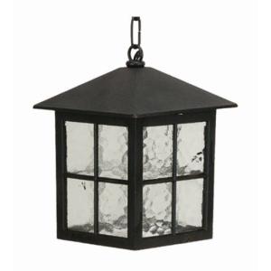 Rustikale Außenlampe Schwarz IP43 regengeschützt
