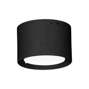 LED Spot Schwarz Metall rund 10 cm klein 4000 K