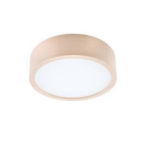 LED Deckenleuchte Holz rund Modern Wohnzimmer