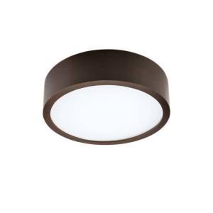 LED Deckenleuchte Wohnzimmer rund Braun Modern