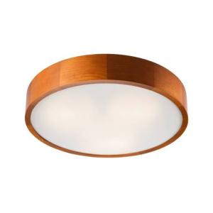 Vielseitige Deckenleuchte ABBEY Holz Modern rund