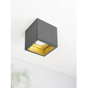 LED Spot Deckenstrahler Beton Modern quadratisch