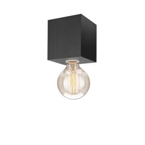 Moderne Deckenleuchte in Wenge Wohnzimmer eckig