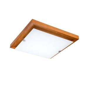 LED Deckenleuchte ERIN Holz vielseitig quadratisch