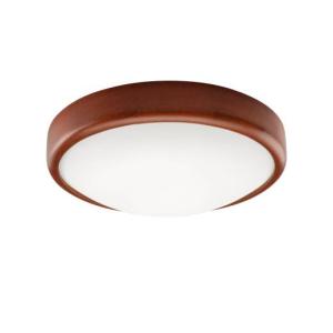 Runde LED Deckenleuchte Holz Modern Wohnzimmer