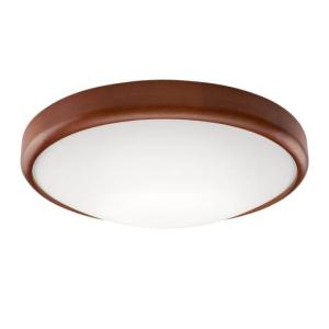 LED Deckenleuchte Holzlampe Wohnzimmer rund