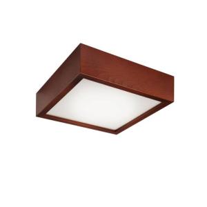 Deckenleuchte Wohnzimmer Holz quadratisch Lampe